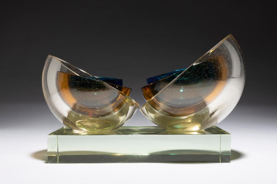 Untitled (Pair of Eye Forms)