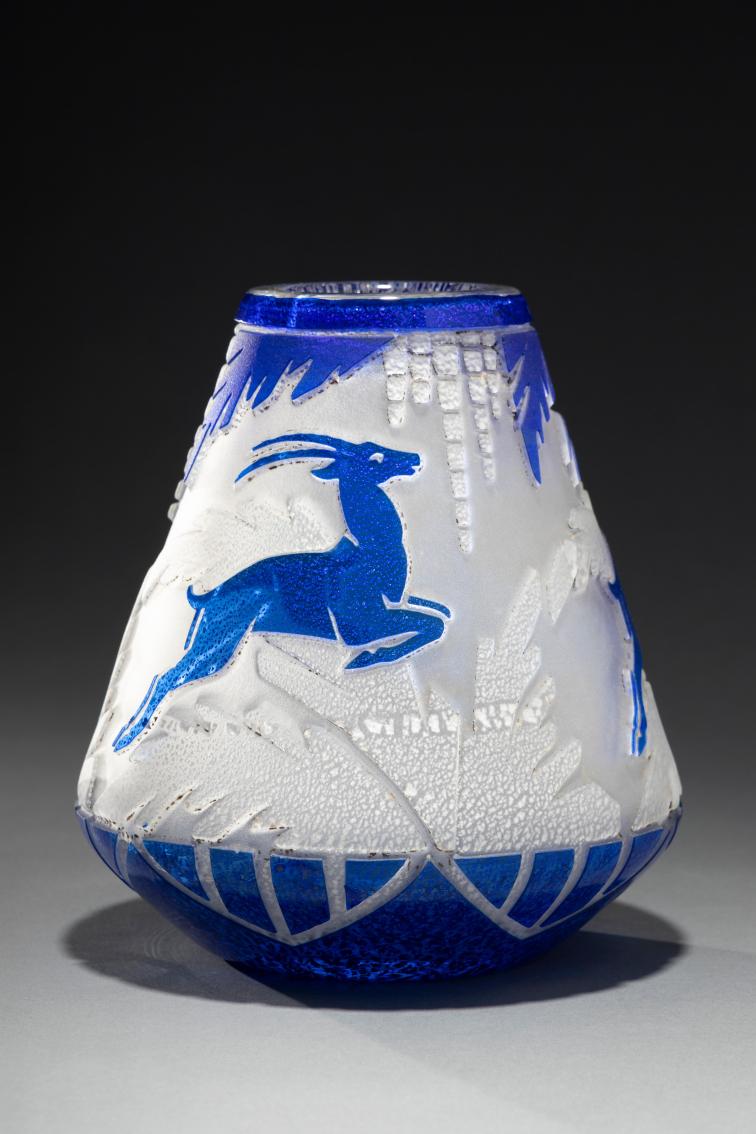 Vase with Leaping Gazelles