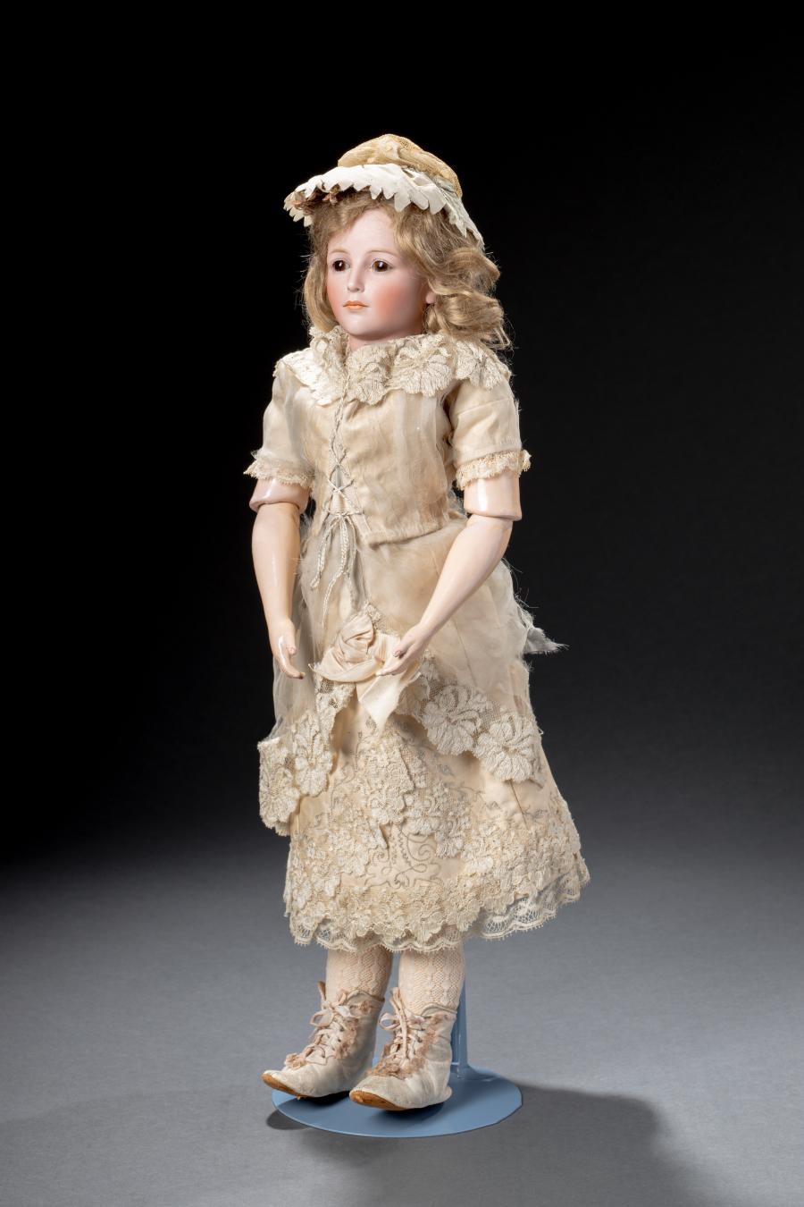 Bisque Art Character Lady Doll