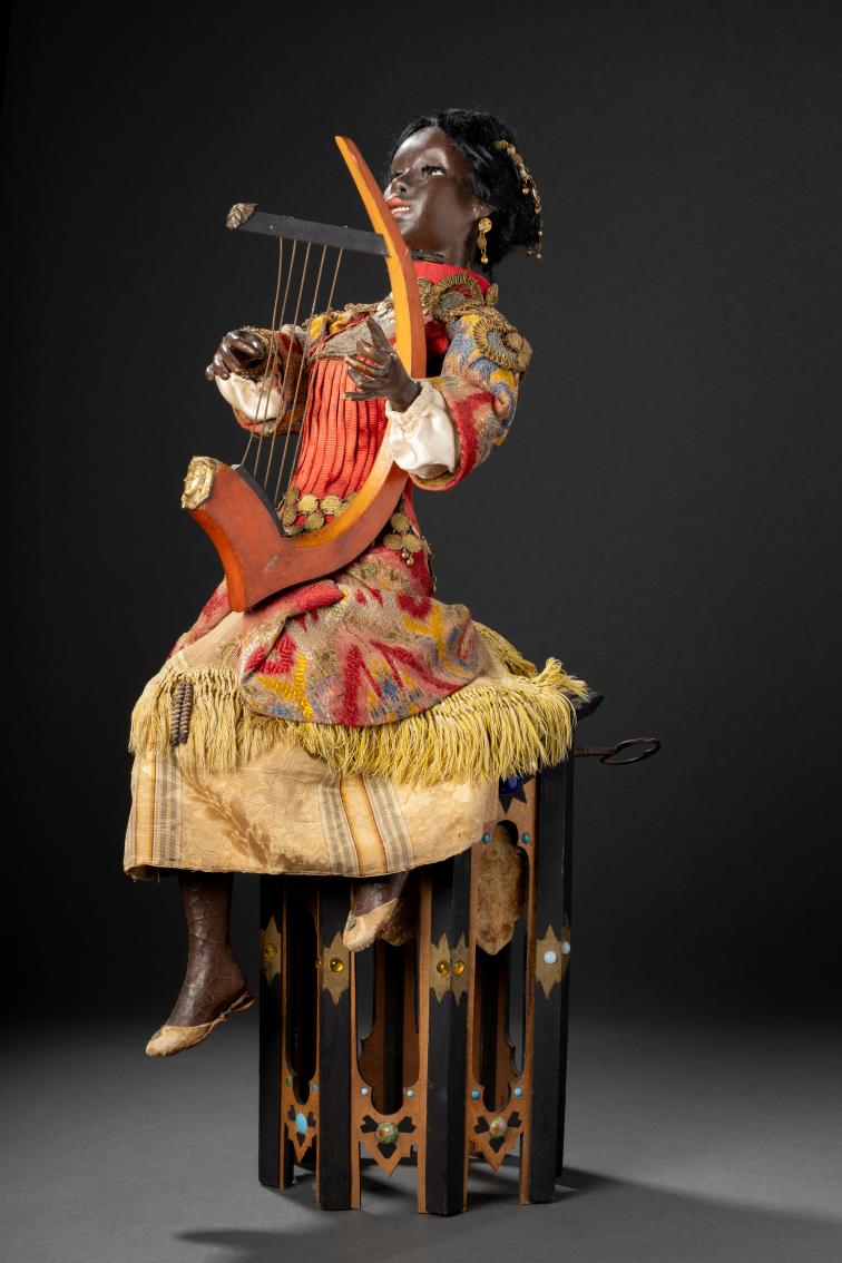 Moorish Harpist (Harpiste Mauresque)