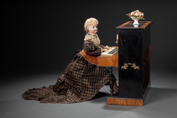 Seated Lady at her Piano