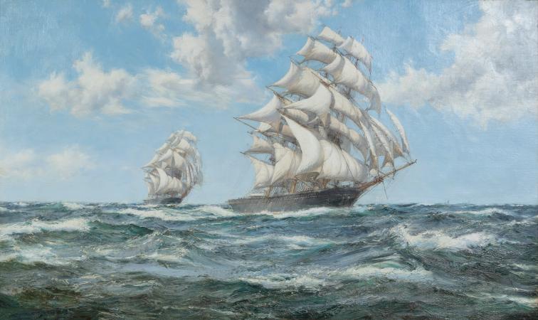 The Tea Clipper Race of 1866 Between the Ariel and Taeping